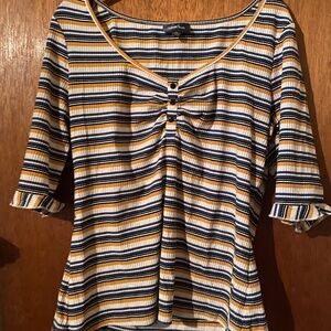 Cute cropped sailor top